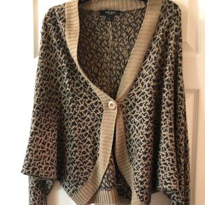 Animal Print Cardigan